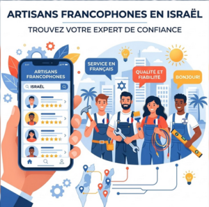 Trouver un artisan francophone en Israël