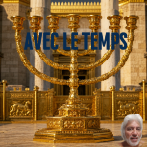 C’est le temps qui passe… ou alors est-ce nous qui traversons le temps ? On ne comprend vraiment cette question que lorsqu’on perd un être cher. À ce moment-là, on voudrait que les aiguilles s’arrêtent. Que le monde fasse une pause. Que le ciel dise : “Bon… on arrête tout cinq minutes.” Mais non. Le temps continue. Insolent. Régulier. Presque froid. Alors, dans le judaïsme, il existe un moment extraordinaire : la shiva. Pendant quelques jours, ce n’est plus le monde qui avance… c’est nous qui sortons momentanément de l’espace-temps. Comme un sas entre la douleur et le retour à la vie. Et pourtant dehors, les minutes continuent de courir. Les semaines s’enchaînent. Les mois défilent. Les années accélèrent. Surtout après 40 ans… où le temps ne marche plus… il court devant nous. Mais chez nous, le temps n’est pas seulement une horloge. Le temps juif a une musique. Et cette musique s’appelle Shabbat. Contrairement à ce qu’on croit, le Shabbat n’est pas la fin de la semaine. C’est son moteur. Comme la branche centrale de la ménorah du Temple : trois branches avant, trois branches après… et au milieu, la lumière. Trois jours pour préparer le Shabbat. Trois jours pour essayer de redescendre du couscous, des salades et des chants de table. Le temps devient alors un rythme : les fêtes, les souvenirs, les générations, les rendez-vous avec l’Histoire. Comme disait Avec le temps : “Avec le temps… va, tout s’en va.” Sauf peut-être une chose : l’espérance. Car l’Histoire juive est suspendue entre mémoire et futur. Entre les larmes d’hier et la promesse de demain. Elle tient en une phrase : “L’an prochain à Jérusalem.” Le peuple d’Israël est peut-être le seul peuple à avoir traversé les siècles sans disparaître, porté non par la force… mais par le temps transformé en espérance, l’hatikva Alors oui, prenons le temps de vivre. Le temps d’aimer. Le temps de transmettre. Et surtout… le temps d’être ensemble. Am Israel Haï. Le temps s'écoule, mais nous pouvons choisir d'en faire partie. ⏳❤️ Dans chaque souvenir, chaque célébration, le temps juif offre un rythme unique. 🎶 Chabbat n'est pas la fin de la semaine, mais son cœur vibrant. 🕊️ Prendre le temps d'aimer, de partager, d'espérer ensemble. 🌟 Question du jour : Avons-nous le temps.. ? Regardez la vidéo pour explorer cette magie du temps. 🎥 #Temps #Chabbat #Hatikva #Mémoire #Espérance #Juif avec le temps